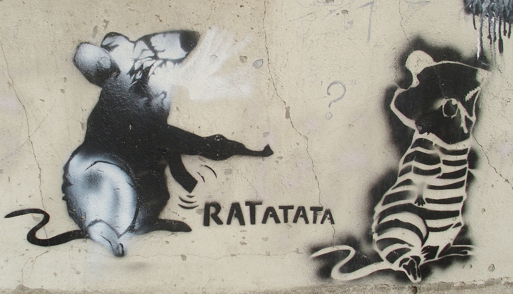 Street Art :: Ra-Ta-Ta-Ta